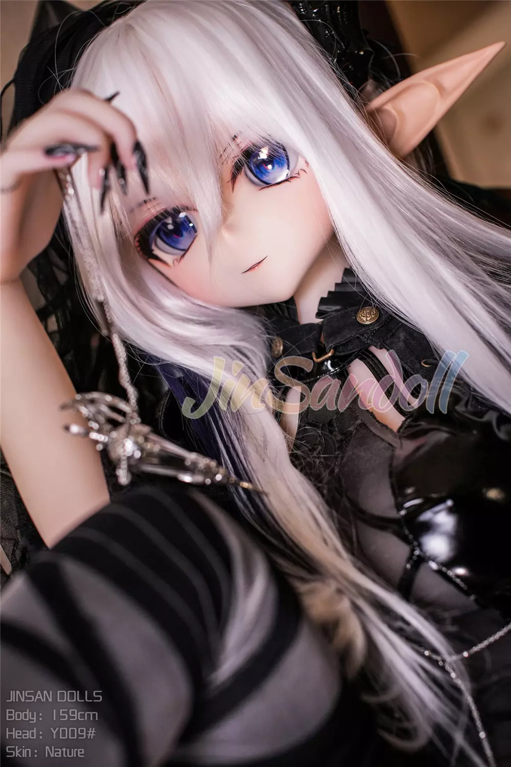 WM S-TPE 159cm (5ft2) Anime TPE Sex Doll with PVC Head #Y009